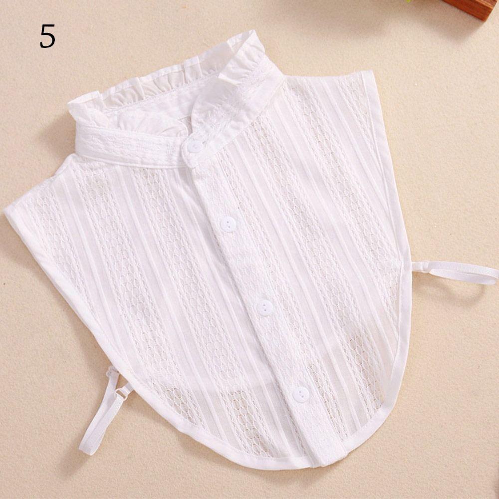 Fashion Classic Cotton Shirt Fake Collar Blouse False Collar Clothes Accessories Lapel
