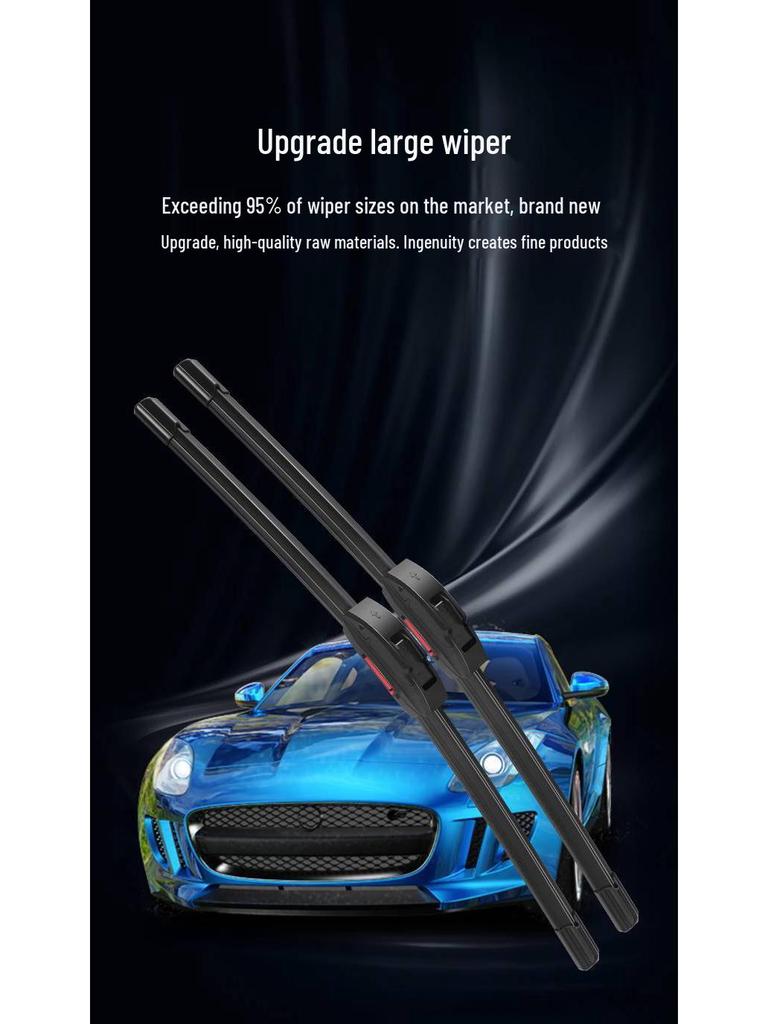 Roewe 350 Double-Layer Silent Rubber Wiper Blade - Original Car Accessory