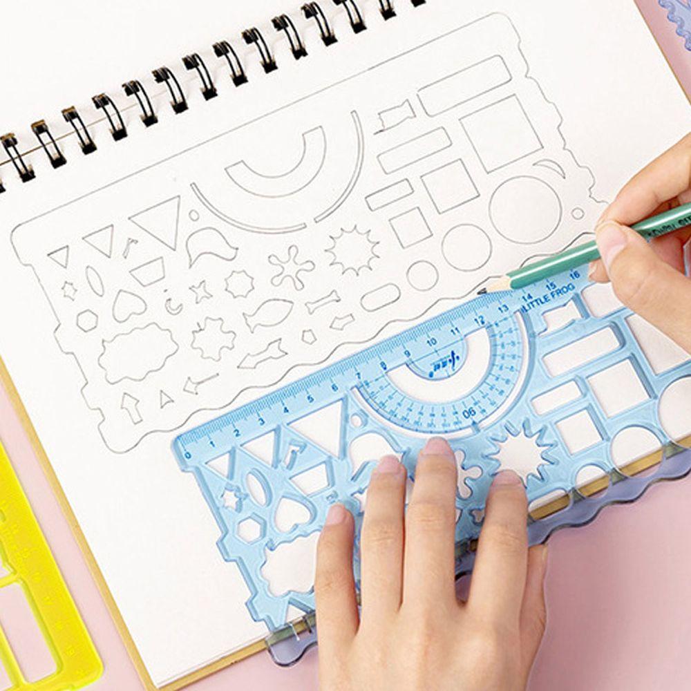 Drawing Ruler Mathematical Geometry Wavy Line Ruler Drawing Ruler Template Rulers Drafting Supplies