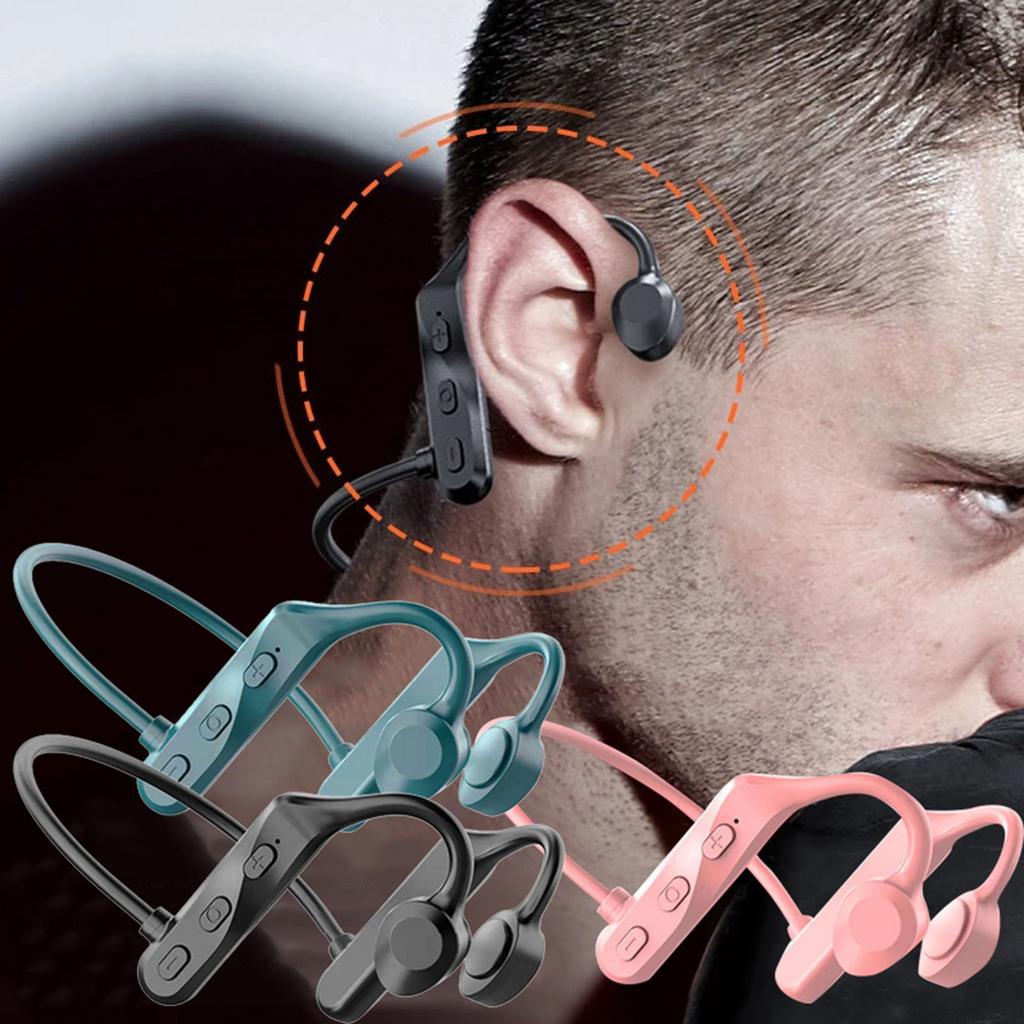 Wireless Bluetooth Headphones 5.0 Conduction Headphones Surrounding Headband Sports Headphones Lightweight Body
