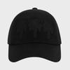 KIMZISU Dripping Patch Ball Cap _ Black