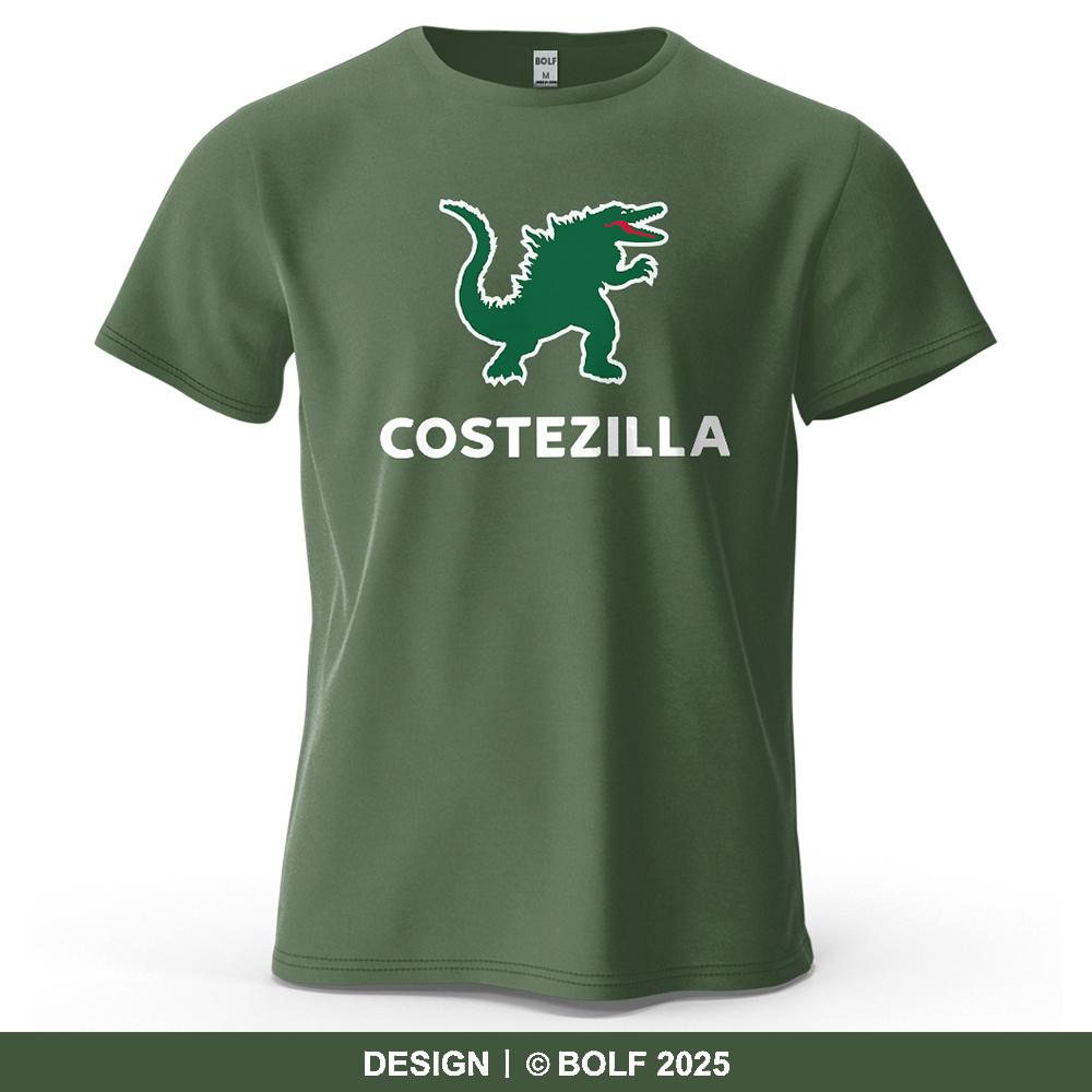 Costezilla able Printed Men's T-Shirt 100% Cotton Oversized Unique Graphic Tees for Women Tops