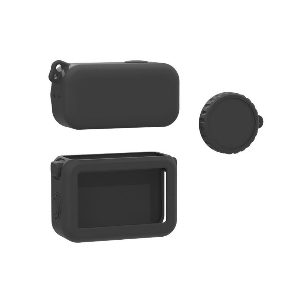 1 Set Lens Cap Silicone Case Camera Body Protector Soft Shell for DJI Osmo Nano Accessories