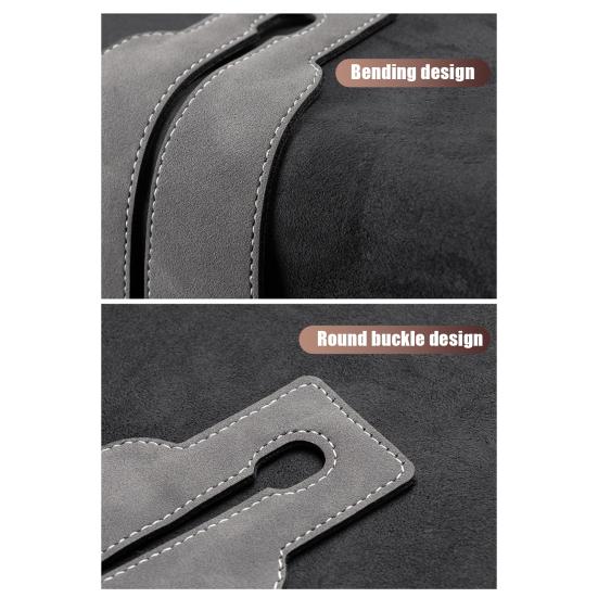 Двойной крючок на спинке автомобильного сиденья, держатель для телефона, износостойкий, прочный, универсальный, простой в установке, крючок для хранения на заднем сиденье автомобиля