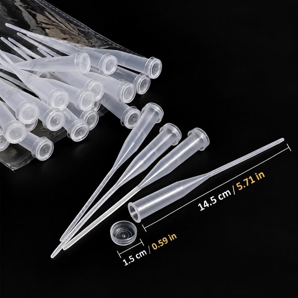 10/25/50/70/90/180Pcs with Cap Floral Water Tube Clear Stem Hydration Vials Bouquets