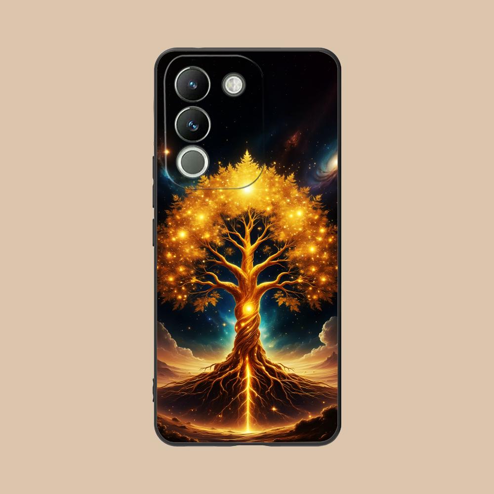 Чехол для мобильного телефона 'Древо Жизни Мира' для VIVO V60 V50 V40 V30 V29 V27 V25 V23 Pro Lite 5G Цветной Печатный Чехол для Смартфона Красивый