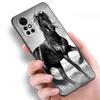 Horses Running Case For Huawei NOVA 8 9 Pro 8i 7i 7SE Y60 5T Mate 40 30 20 10 Lite Honor 50 30 Premium Pro Plus 30S Black Cover