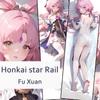 Honkai Star Rail Fu Xuan Dakimakura 2WAY Hugging Body Pillow Case Anime Otaku Pillow Cushion Cover Xmas Gifts