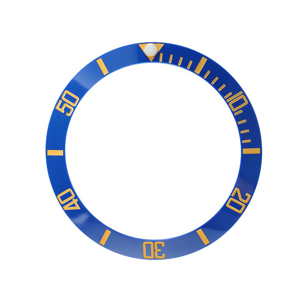 38 мм Керамический Сплав Вставка Безеля Кольцо Наклон для Корпуса Часов Water Ghost NH35 NH36 для GMT Дайвинг Мужские Часы Деталь Аксессуары