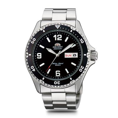 Orient Часы Mako Automatic Watch Механические автоматические часы с внутренней гарантией SAA02001B3 Черные Для дайвинга, Мужские, Производители