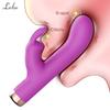 Вибратор-кролик, стимуляция клитора, вибратор для точки G, сильный вибрационный двигатель