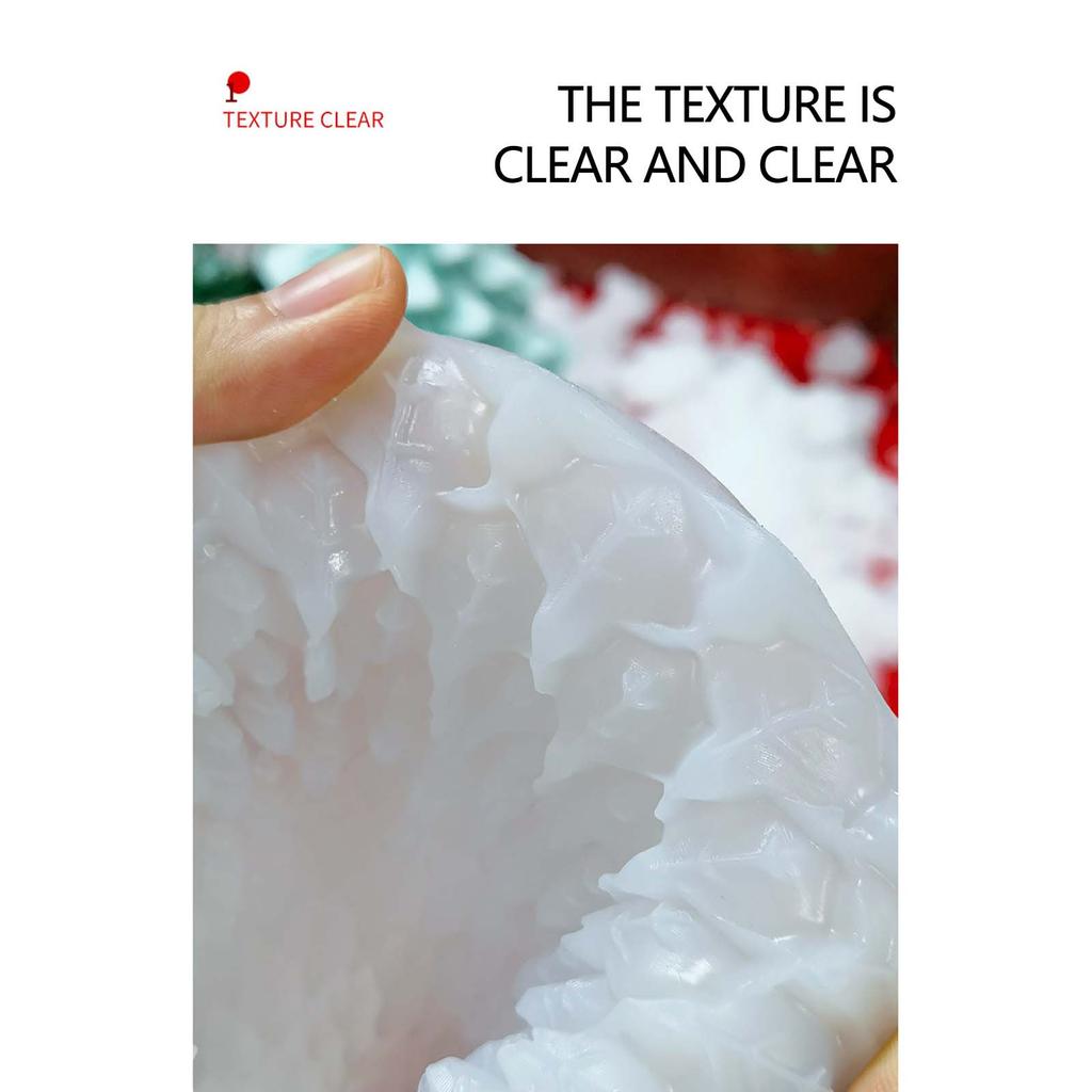 3D-елочная свеча, силиконовые свечи, рождественская елка для изготовления свечей, мыла, украшений своими руками на Рождество, свадьбы