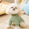 Cute Dog Cotton-padded Clothes To Keep Warm In Autumn and Winter Small Dog Teddy Bigbear Bear Sticker Quilting Cotton Two-legged Pet Clothes