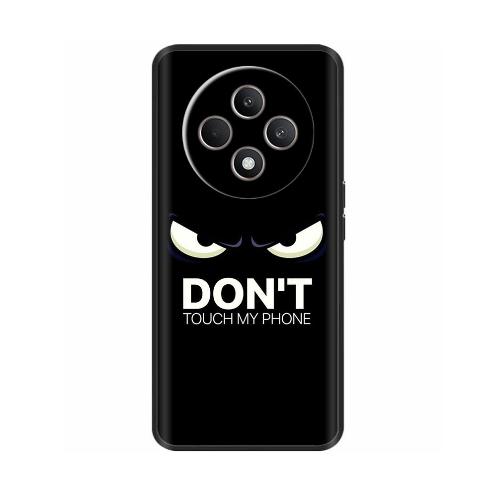 Чехол для Oppo Reno 12F 4G Reno12 F 5G, противоударный чехол, милые расписные мягкие черные силиконовые чехлы для телефона для OPPO Reno12F 4G 5G Coque
