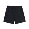 Comfortable Simple Versatile Breathable Five-Point Sports Shorts Women Shorts Basic-Black 162525504-5