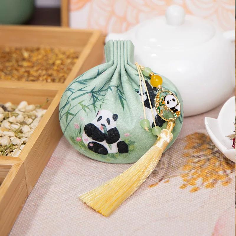 Dragon Boat Festival Sachet Perfume Bag Bag Small Pendant Animal Pouch Accessories Carry Creative Archaistic Tassel Silk Bag Cloth Bag