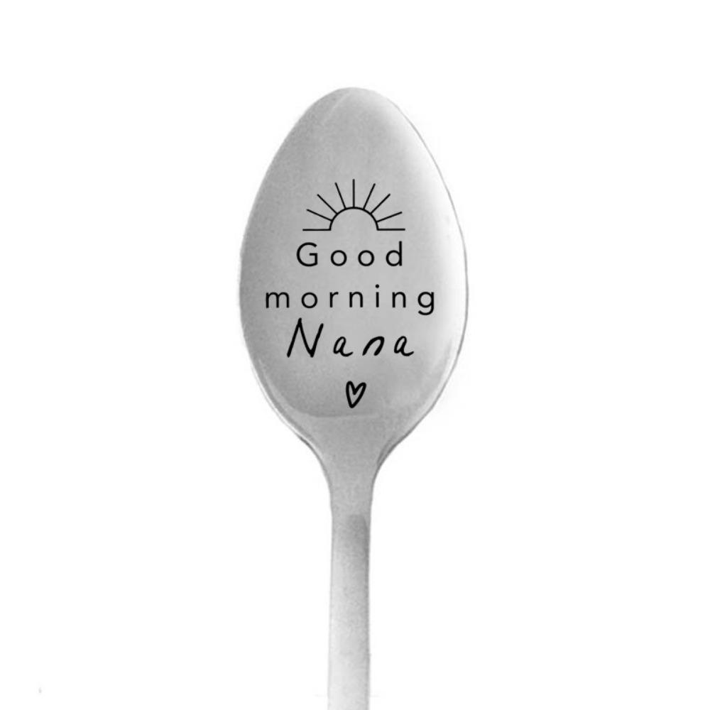 Engraved Design Key of Love Spoon Personalized Text Love Letter Spoon Romantic Gift