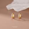 Серьги Love Row Diamond, женские серьги Sense Tide с индивидуальным дизайном, Ins Temperament, украшения для пожилых людей Sense of Ear, гипоаллергенные кольца