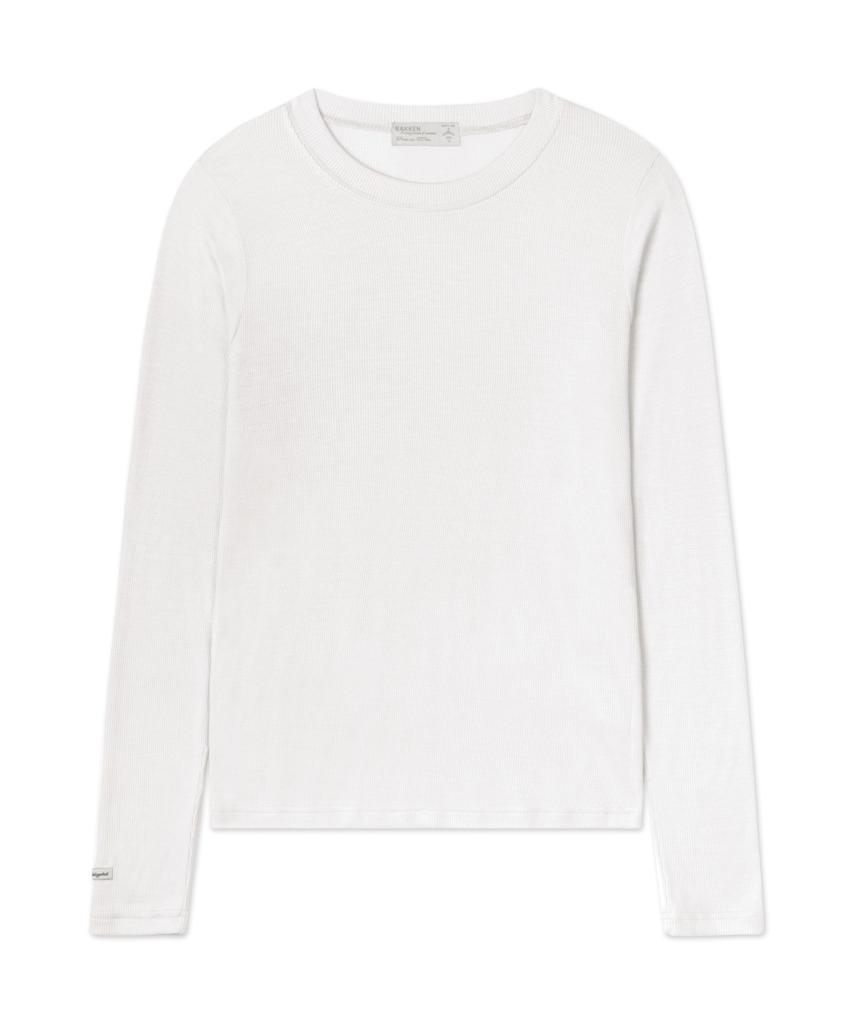 BAKKEN Soft Basic Plain Long Sleeve T-Shirt Bk4308 (4 Colors)
