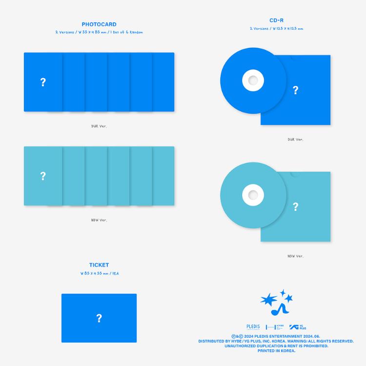 Выберите второй мини-альбом POB TWS SUMMER BEAT