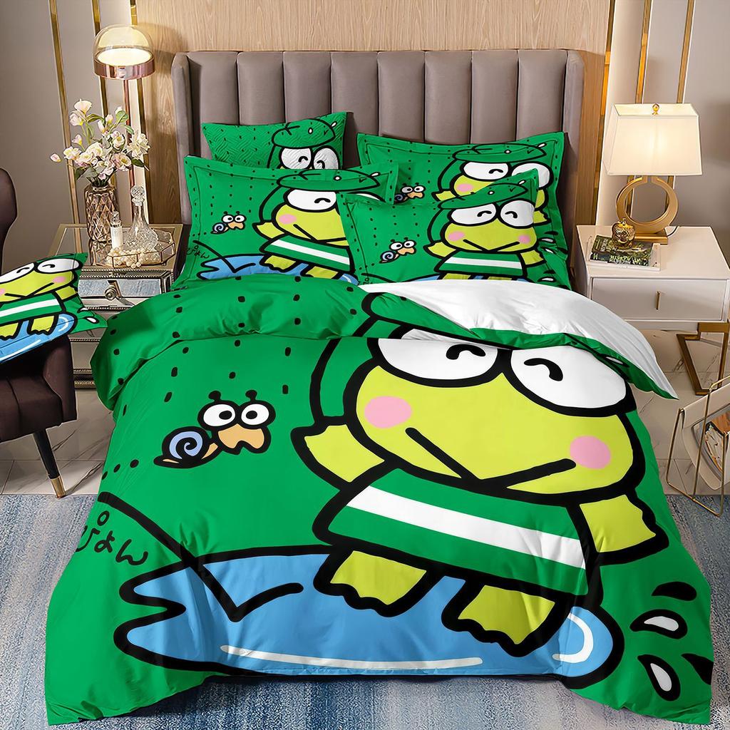 Cartoon Children'S Animation Bedding Three-Piece Set 3D Digital Printing Quilt Cover