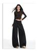 Autumn Women's High-Waist Loose Wide-Leg Pants