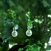 4pcs/set Self-Watering Plant Hydroponic Vase with Suction Cups Mini Flower Pot  Window