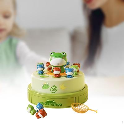 Музыкальная вращающаяся игрушка-лягушка для малышей 3-5 лет