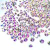 1440Pcs Crystal Nail Art Rhinestones FlatBack Glitter Diamond 3D Nail Tips Decor