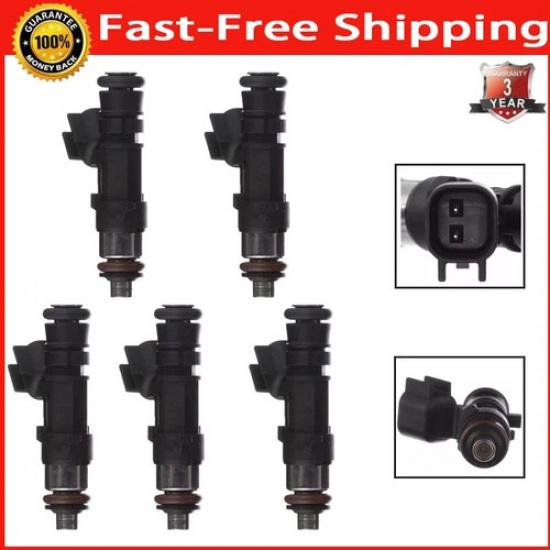 5 шт. Топливные форсунки для Volvo C70 2006-2013 Volvo S60 XC90 2.5L 2012 2013 FJ1065