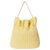 Polo Ralph Lauren Вязаный меланжевый мешок-ведро с кулиской, легкий, с драпировкой, хлопковый, детские сумочки, желтый 313B23037003TBIRDYELLOW