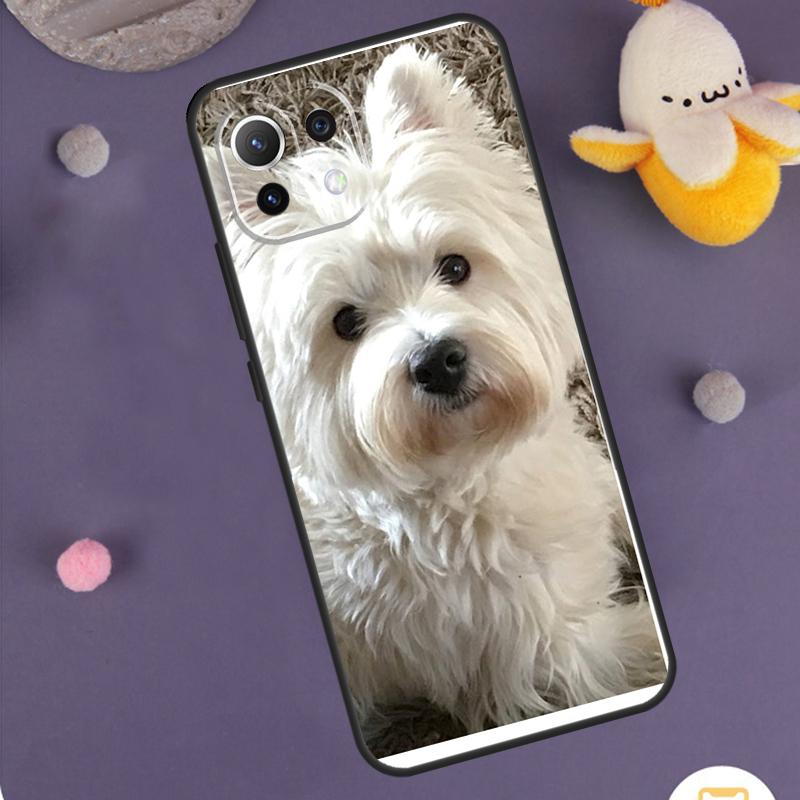Чехол для телефона Xiaomi 15T 13T 14T Pro 14 15 Ultra 17 Pro Max POCO X7 X6 X5 F5 F6 F7 F8 Pro с изображением собаки Вест-хайленд-уайт-терьер