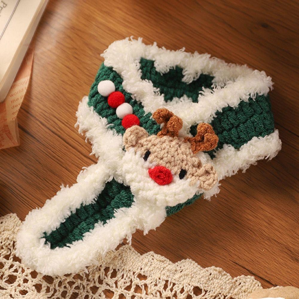 Регулируемый вязаный шарф для домашних животных, банданы для собак из мультфильмов, милые вязаные ошейники для кошек, товары для животных