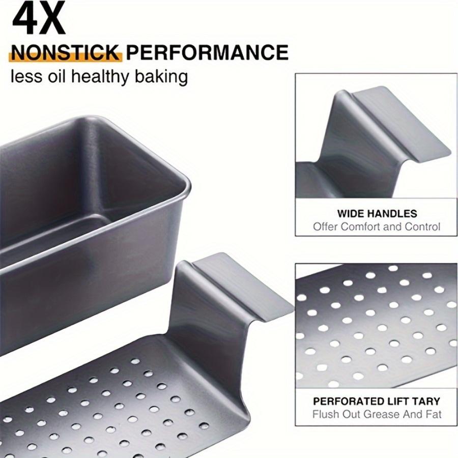 2PC Bread Baking Mold Non Stick Ear Hanging Meat Baking Mold Oven Household Baking Tools