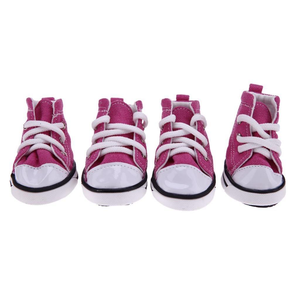 Breathable For Small Dogs,Cats Casual Style Puppy Sneaker Dog Shoes Pet Booties Pet Denim Shoes