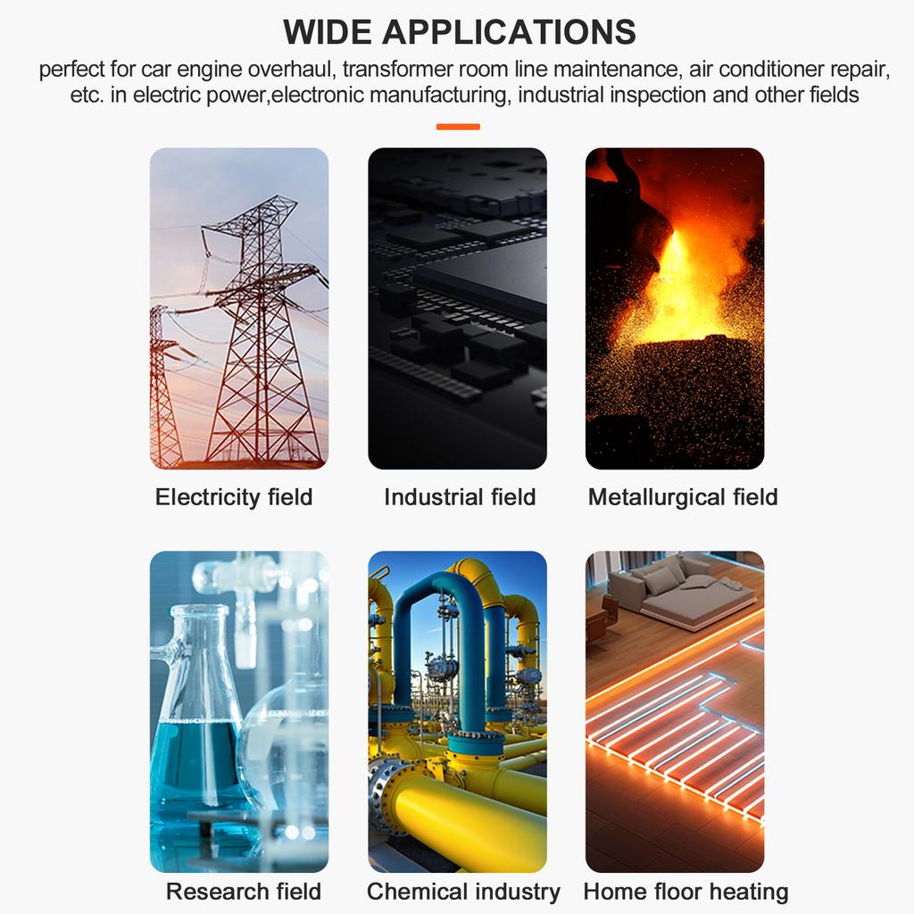 SMART SENSOR ST8550 Перезаряжаемый ИК-тепловизор Ручная портативная тепловизионная камера