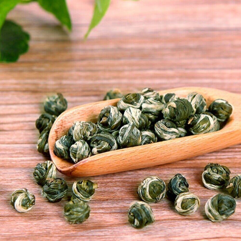 Premium Pearl Jasmine Dragon Ball Tea Loose Leaf Organic Green Tea 125g