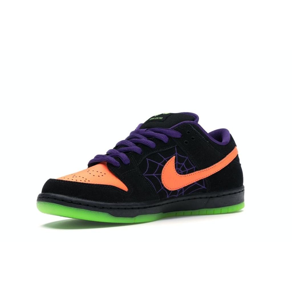Nike Dunk Low SB Night of Mischief Unisex Sneakers Black Total-Orange-Court-Purple-Volt BQ6817-006