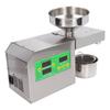 Stainless Steel Mini Oil Press Machine Automatic Nut Seeds Oil Press Extractor Cold Hot Press US