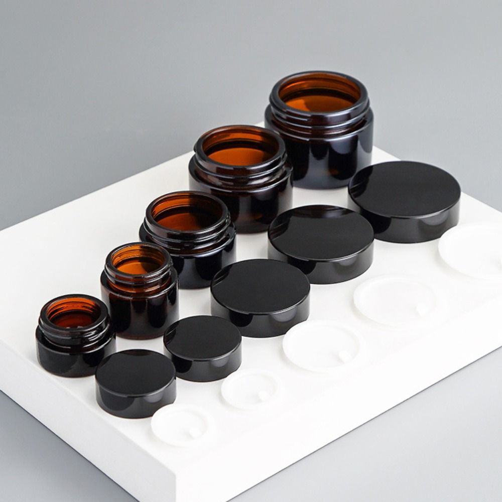 Liquids Cosmetic Container Lip Balm Lotion Vials Face Cream Bottles Cosmetic Jars Sample Pots