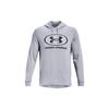 Rival Front Large Logo Printed Hoodie Men Hoodies Gray 1369470-011