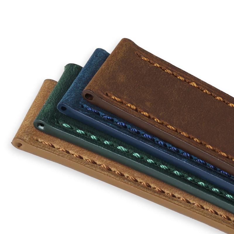 Ремешок из натуральной кожи с быстросъемным креплением для Huawei Watch 2 Pro 18/20/22 мм