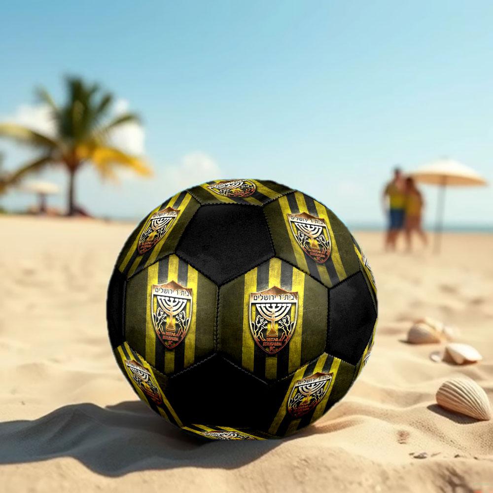 1pc Beitar Jerusalem Soccer Ball Size 5 Indoor Soccer Ball Fashion Colorful Backyard Game - Great For Sports Fans Gift HE23