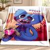 Poppy Playtime blanket Flannel Blanket Soft Cozy Plush Throw for Sofa Bed Lightweight Home Decoration Outdoor camping
