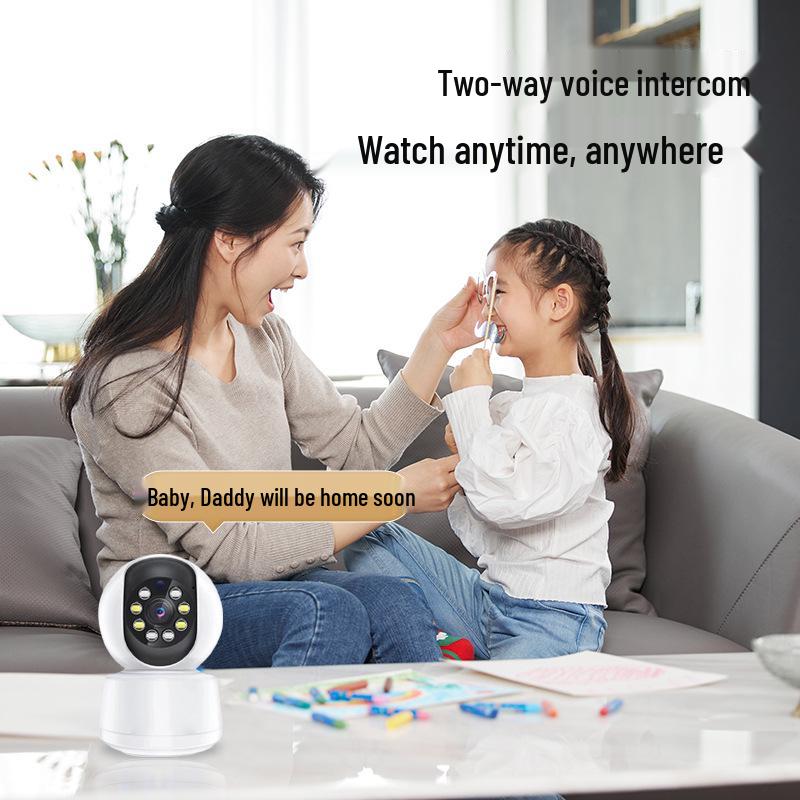 Внутренняя камера Ultra HD 5G с двумя диапазонами, с удаленным мониторингом ребенка и питомца и голосовой связью