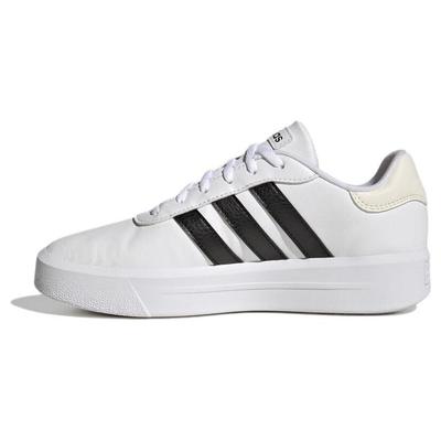 Кеды на платформе удобные универсальные нескользящие низкие женские кеды белые HQ4532