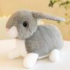 Adorable Plush Rabbit Toy Soft Stuffed Bunny Doll For Kids With Realistic Features