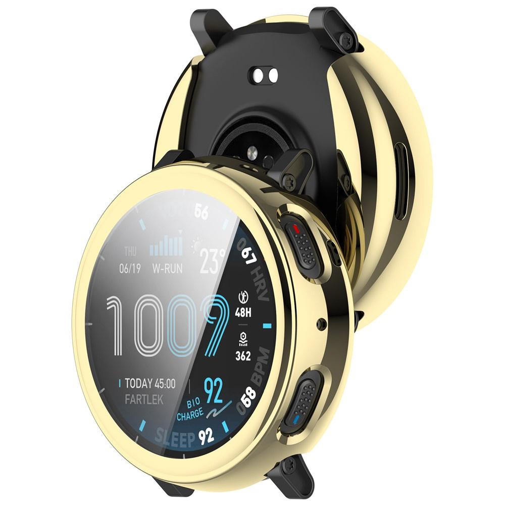 2-in-1 Case with Screen Protector for Amazfit Active Max, Gold