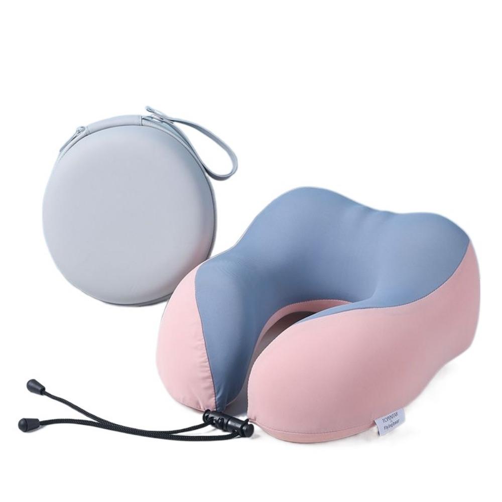 Storage Bags Neck Support Cushion Slow Rebound Sleeping Neck Pillow Business Trip