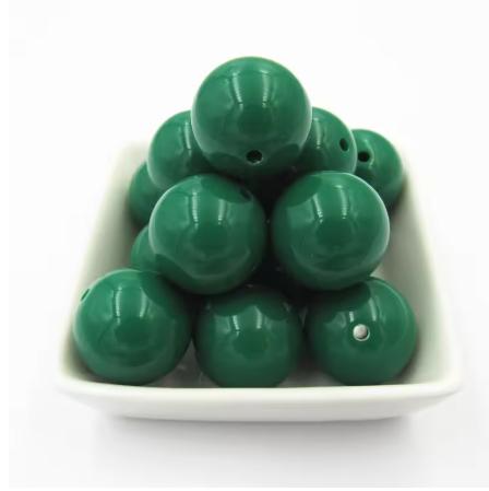 Wholesale 20mm 105pcs/bag Chunky Gumball Bubblegum Acrylic Solid Beads For Kids Necklace/DIY Hand Made/Fashion Jewelry Design